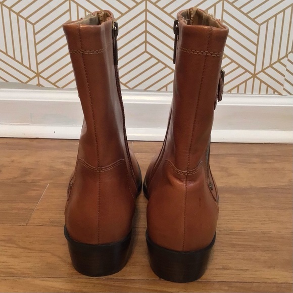 Harley Davidson Leather Brown Boots. - Picture 4 of 16